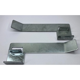 Jeu de support de fin de course métallique pour crémaillère